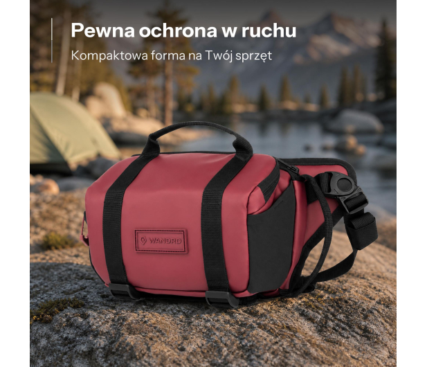 WANDRD ROGUE Sling 4L Rhone Burgundy - 1550084 - zdjęcie 5